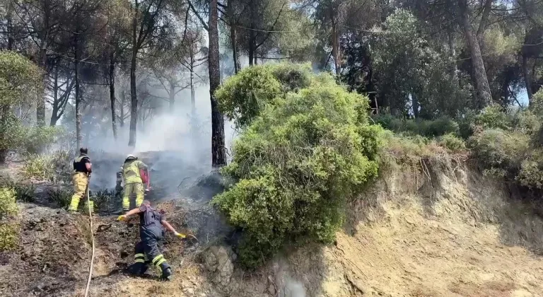 Bursa'da yangına hızlı müdahale