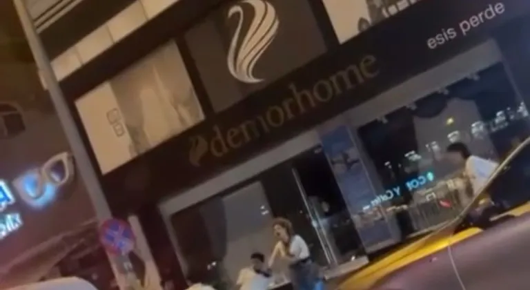 Bursa'nın en işlek caddesi boks ringine döndü