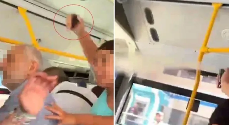 İETT otobüsünde ortalık karıştı: Yolcu şoföre biber gazı sıktı