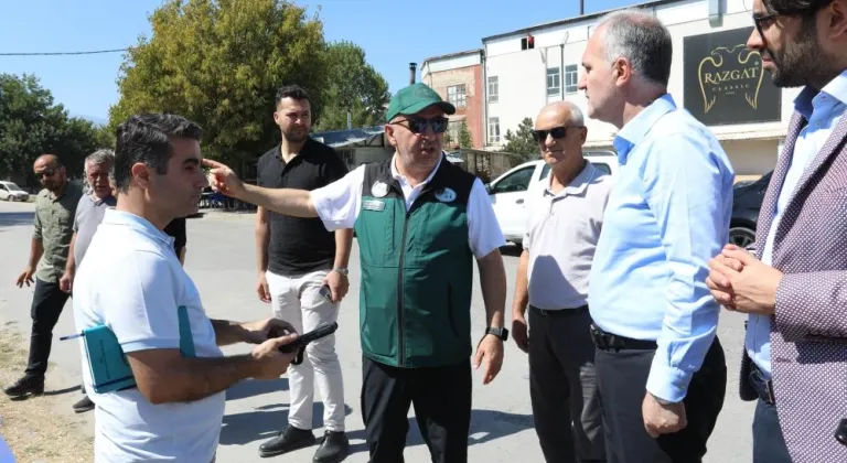 İnegöl'ün çevresi güzelleşiyor!