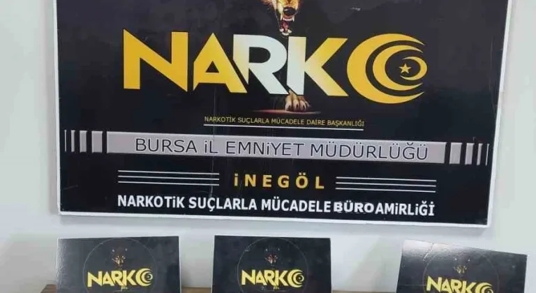 Bursa'da narkotik operasyonu