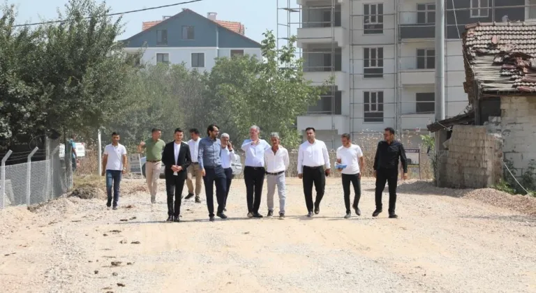 İnegöllüler müjde: Cerrah Mahallesinde 12 yeni sokak açılıyor