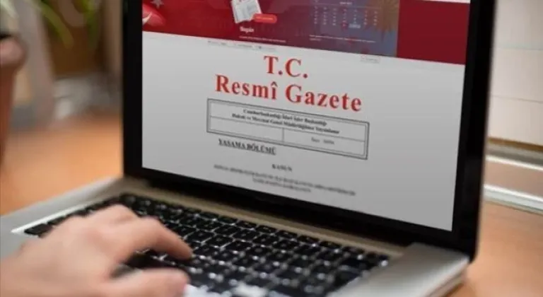 İnfaz düzenlemesi Resmi Gazete'de