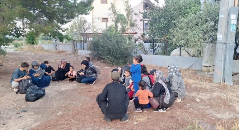 İzmir’de 46 düzensiz göçmen yakalandı
