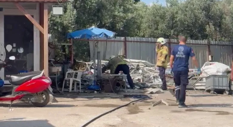 Bursa'da  LPG tankı patladı: 1 yaralı