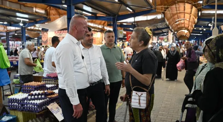 Karacabey Belediye Başkanı Karabatı: "Halkımızın yanındayız"