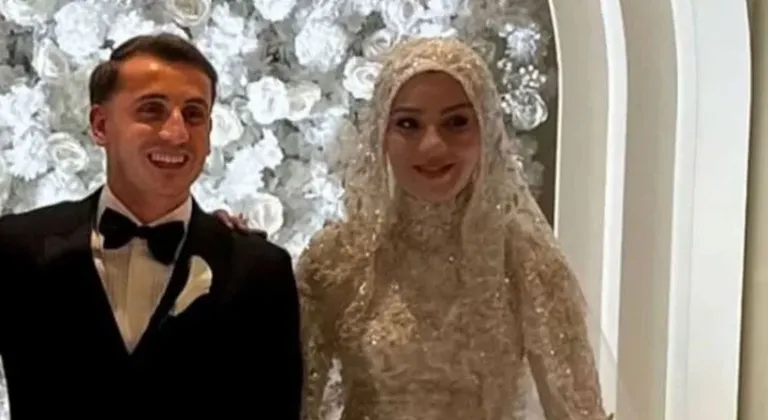 Kerem Aktürkoğlu ile Ceren Azak dünya evine girdi