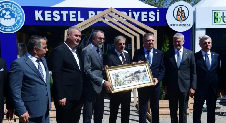 Kestel Belediyesi uluslararası fuarda yerini aldı