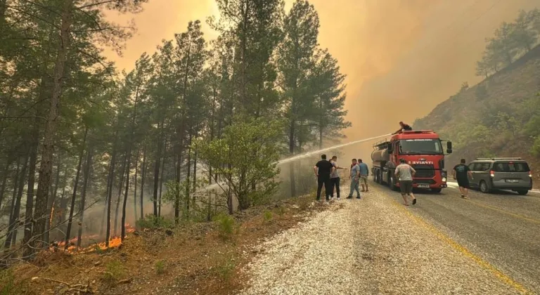 Köyceğiz’de 108 ev tahliye edildi