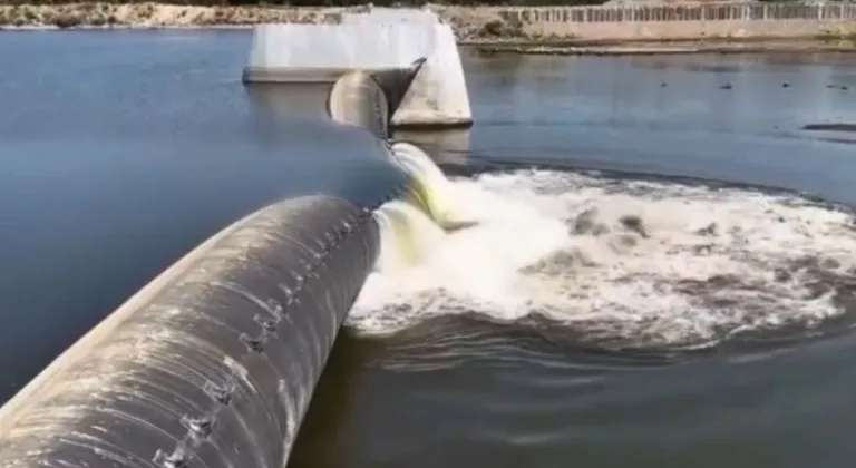 Kuraklık nedeniyle Meriç Nehri'ne elektrik santralinden su salındı