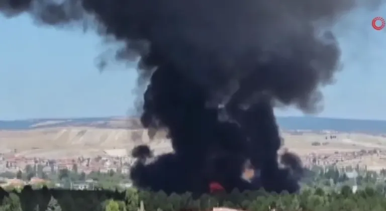 Kütahya Hava Er Eğitim Tugay Komutanlığı'nda yangın!