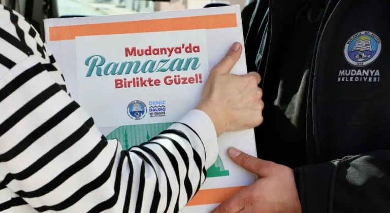 Mudanya Belediyesi'nden erzak desteği