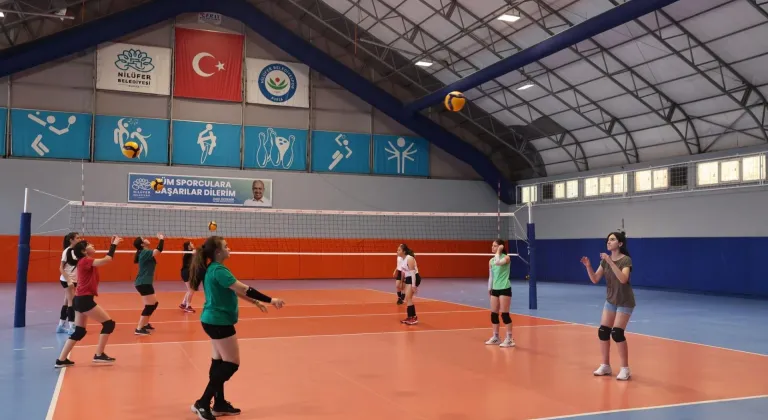 Nilüfer'de çocuklar sporla gelişiyor