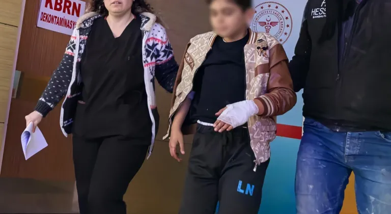 Okulda akıl almaz kaza