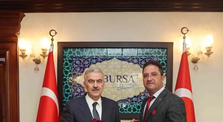 BİK Bursa Bölge Müdürü'nden Vali Ayyıldız'a veda ziyareti