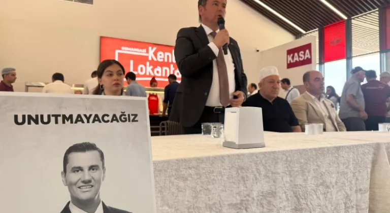 Osmangazi Belediyesi'nden Ferdi Zeyrek'in anısına hayır yemeği