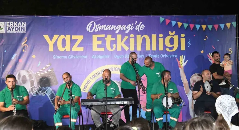 Osmangazi'de yaz festivali devam ediyor!