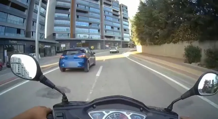 Önce tartıştılar sonra yollarına devam ettiler