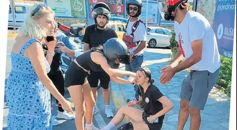Seray Sever kaza yaptı!
