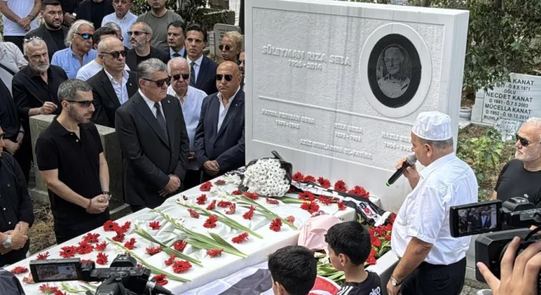 Süleyman Seba vefatının 11. yılında kabri başında anıldı