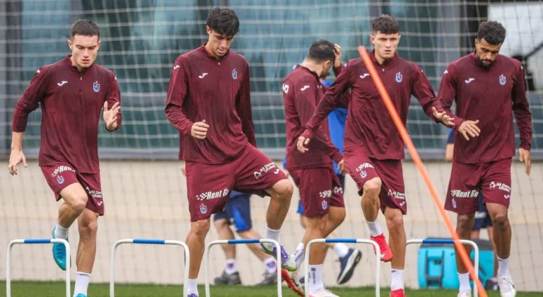 Trabzonspor, Samsunspor maçı hazırlıklarına başladı