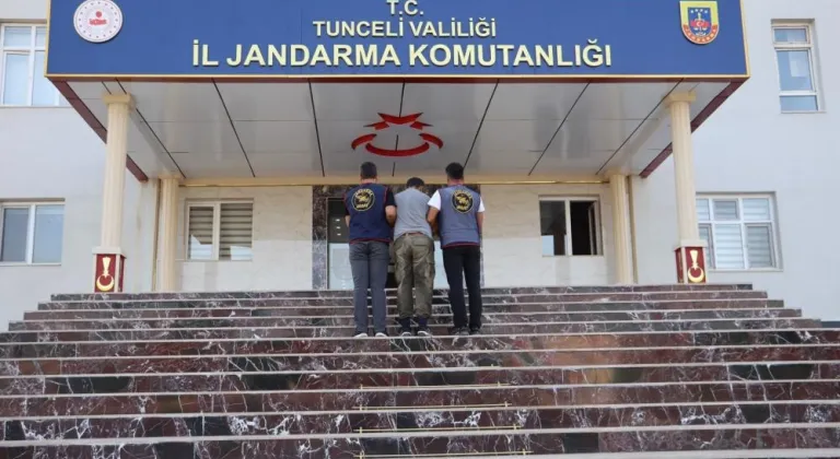 Tunceli'de aranan 2 şüpheli yakalandı