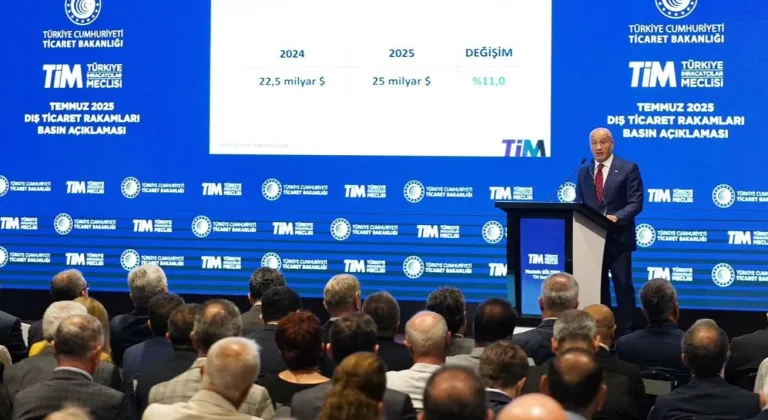 Türkiye’den 25 Milyar Dolarlık Temmuz İhracatı