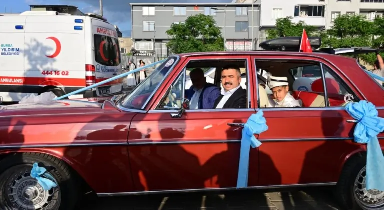 Yıldırım'da 600 çocuk için sünnet şöleni