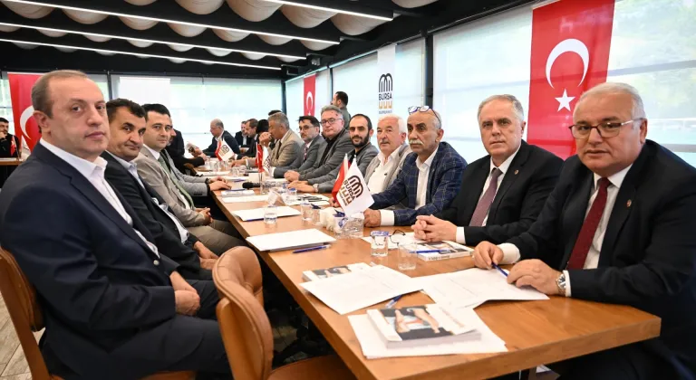 Bursa Belediyeler Birliği Toplantısı gerçekleştirildi! 'Hedef ilham veren yapı'