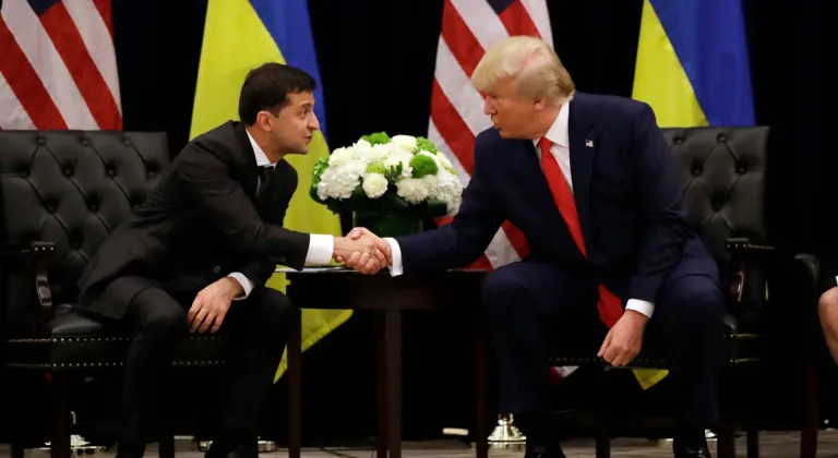 Zelenski, pazartesi günü Trump ile görüşecek