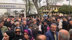 Bursa'da acı veda!