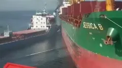 Bursa'da gemi kazası
