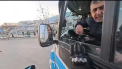 Bursa trafiğinde "Lan" kelimesini duyunca çılgına döndü