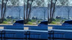 Bursa'da taşlı sopalı kavga kamerada