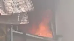 Ev cayır cayır yandı