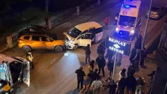 Direksiyon başında uyuya kaldı, dehşet saçtı