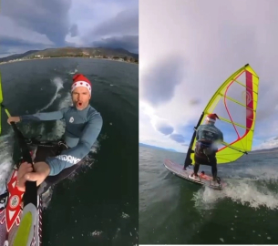 Yeni yılın ilk sabahında İznik Gölü'nde ilginç görüntü