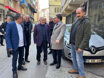 Başkan Aydın'dan mahalle ziyaretleri