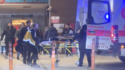 Elini makineye kaptıran işçi yaralandı