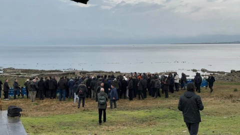 Papa ziyareti öncesi İznik'teki bazilikaya kardinal ve papazlar akın etti