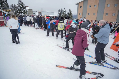 Uludağ'da sömestr öncesi tatilciye müjde