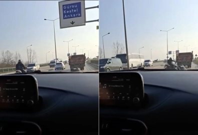 Sosyal medya için görüntü çekerken kazayı çekti