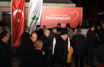 Osmangazi Belediyesi'nden cemaate ikram
