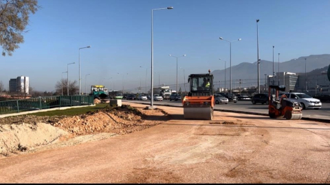 Bursa'da trafiğin kilidini çözecek çalışma hız kazandı
