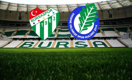 Bursaspor, Ergene Velimeşespor maçının hakemi belli oldu!