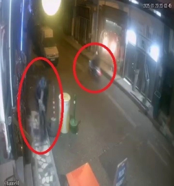 Husumetlisine motosikletten ateş açtı