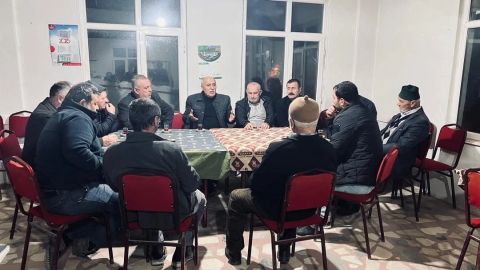 Eski Belediye Başkanı ziyaretlerine devam ediyor