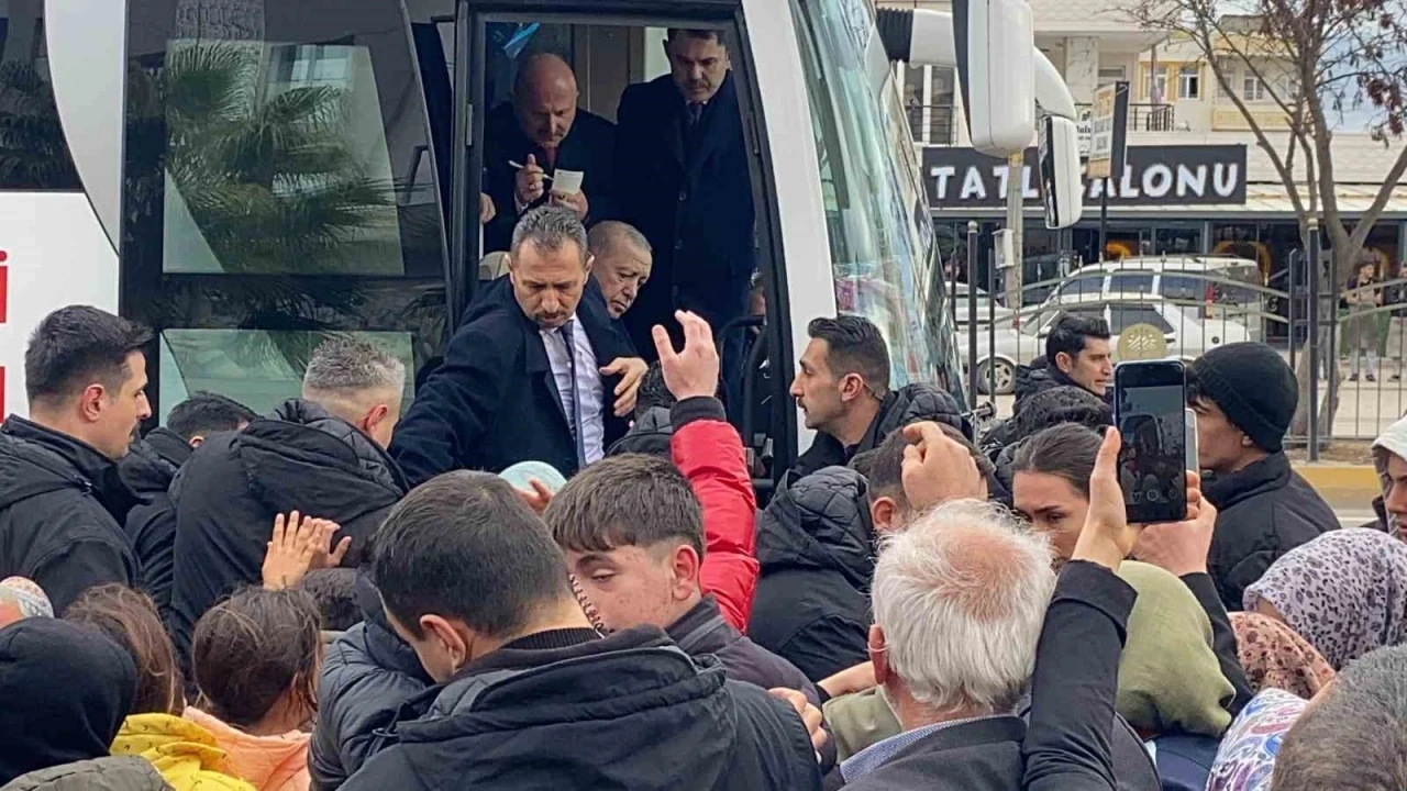 Cumhurbaşkanı Erdoğan Adıyaman’da
