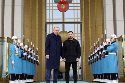 Zelenskiy Türkiye'de