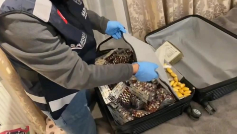 Operasyonla ortaya çıktı: Saklamak için 3 ev kiralamış